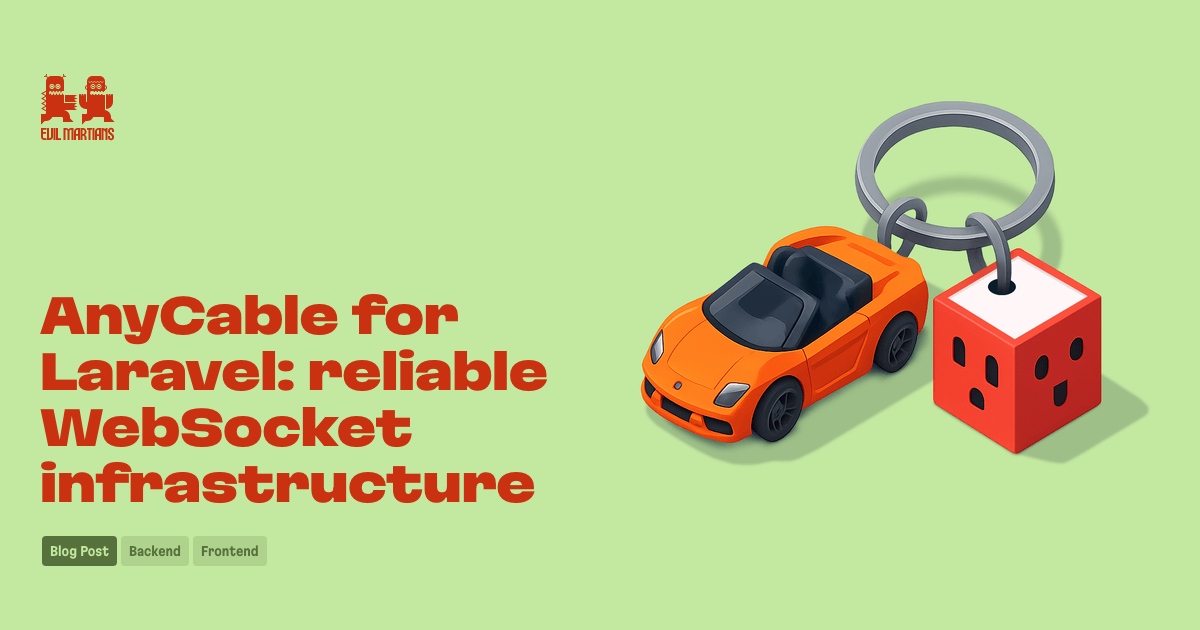 AnyCable for Laravel: reliable WebSocket infrastructure Feature image