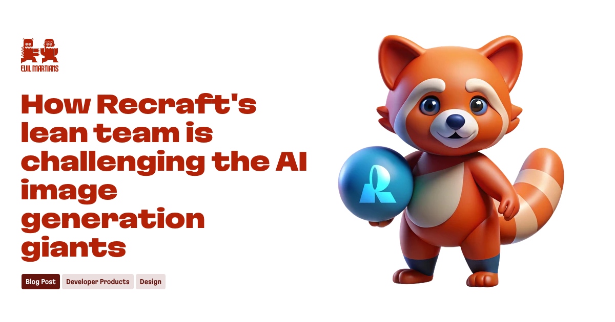 How Recraft's lean team is challenging the AI image generation giants Feature image