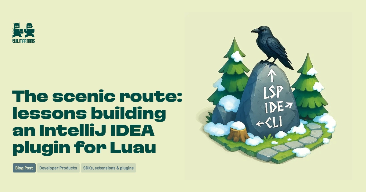 The scenic route: lessons from building IntelliJ IDEA language support Feature image