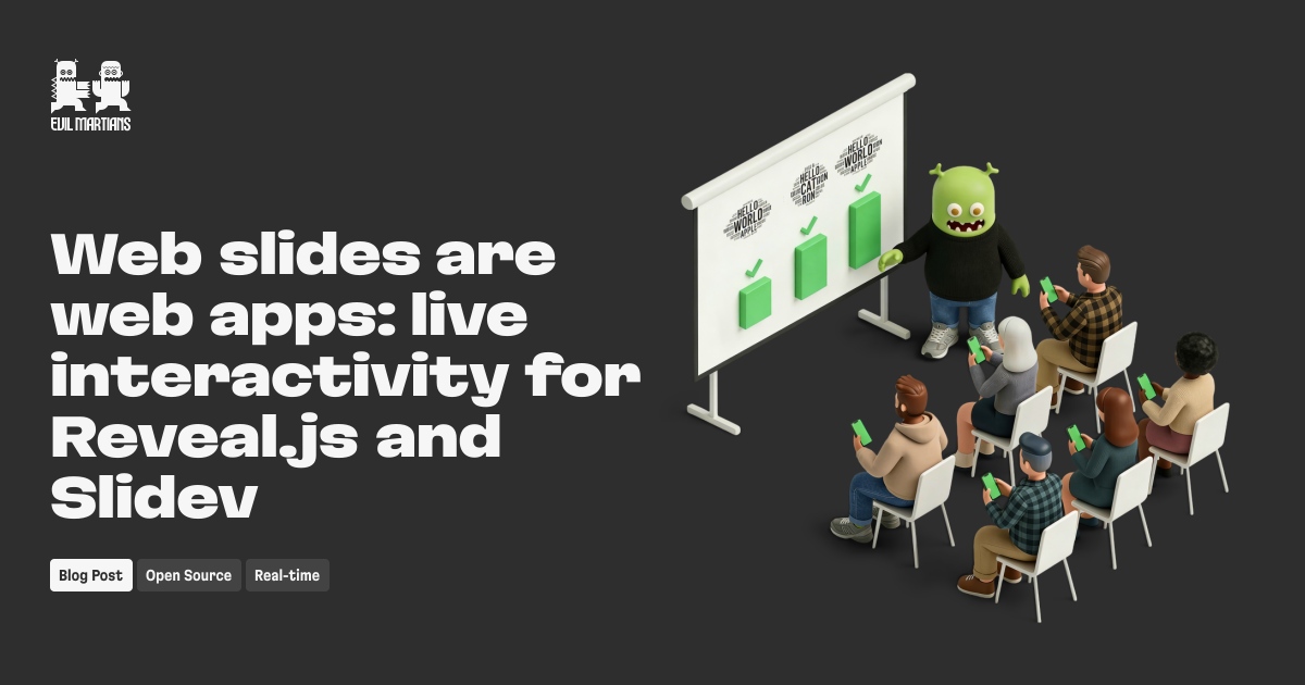 Evil Martians Releases Slide-Quiz Plugin For Web Presentations