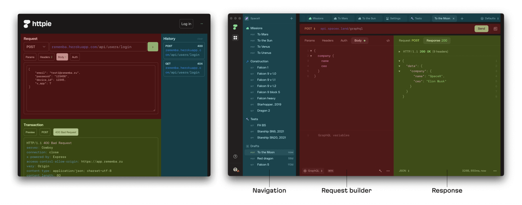 Vertical layout vs layered