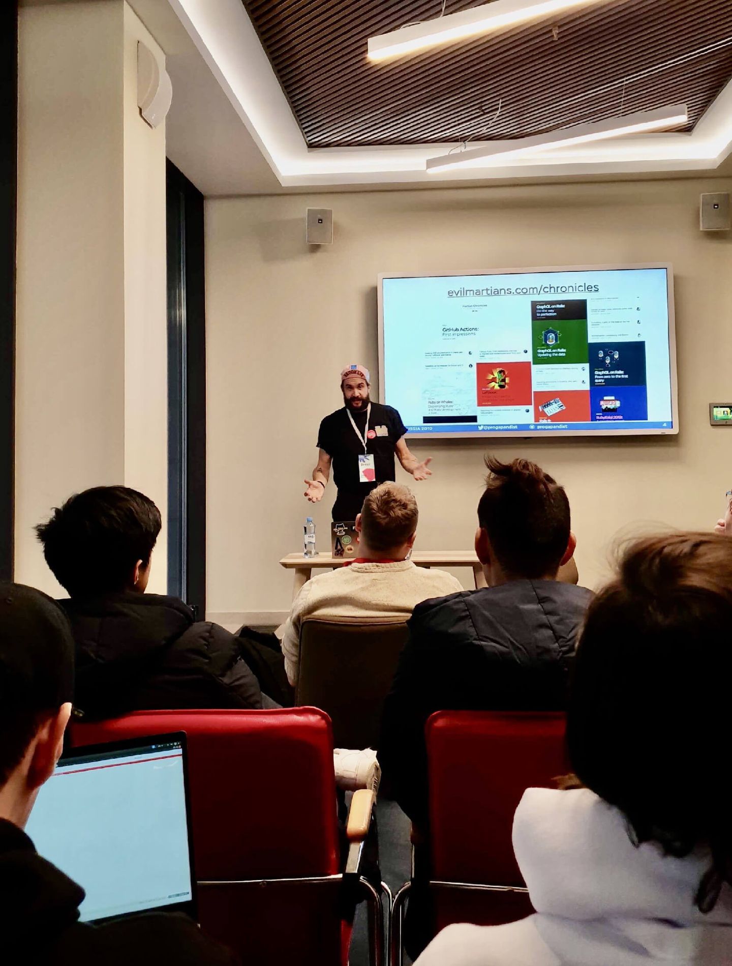 Background for CODE == TEXT, and developers are writers