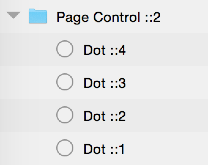 A component example: key and active layer ID in group name, layers include keys and ID each