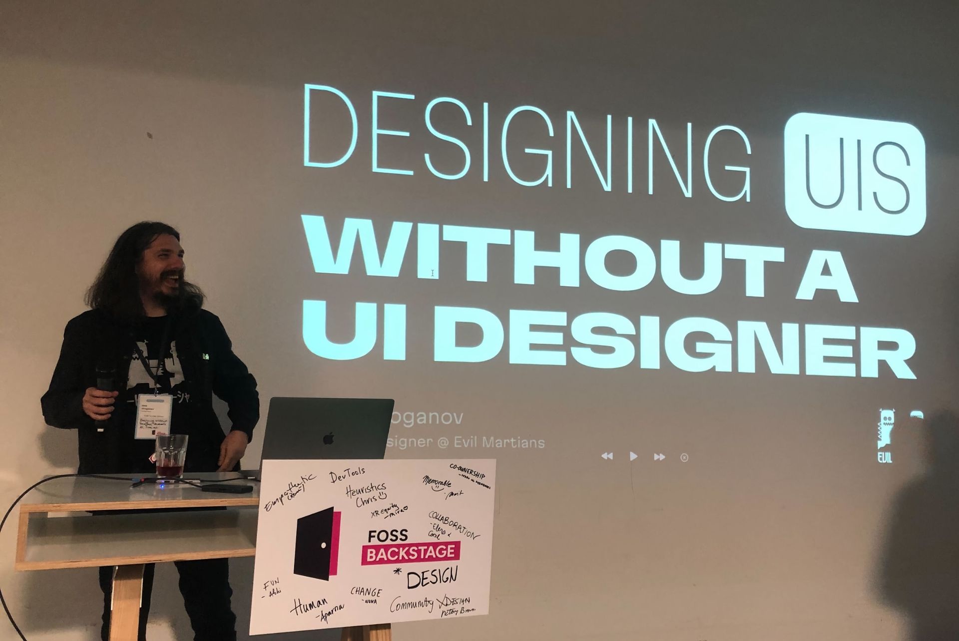 Background for Designing UIs without a UI designer