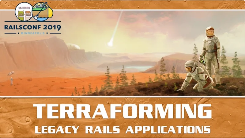 Terraforming legacy Rails Applications logo