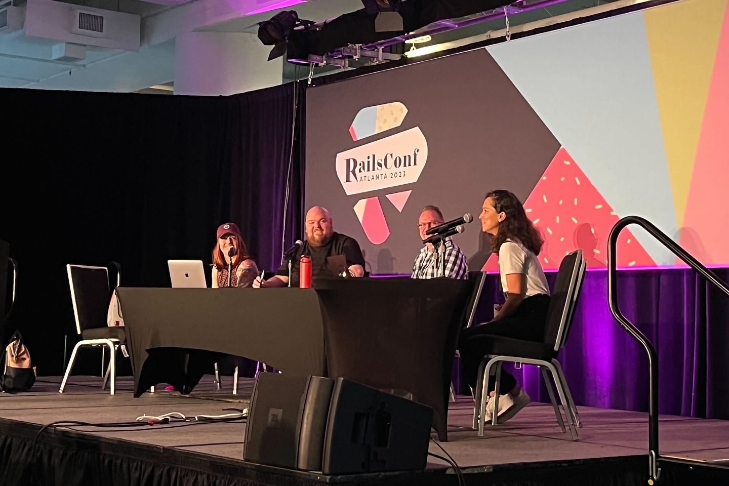 Background for Railsconf 2023: A Ruby Community Podcast Live with Irina Nazarova