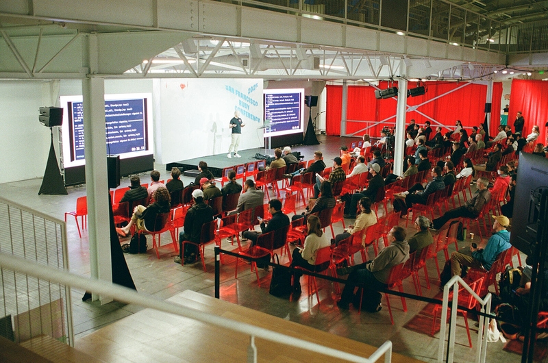 A view of the SF Ruby Conference