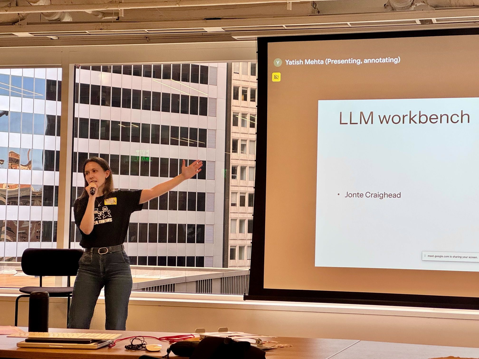 Victoria Melnikova at SF Ruby AI Hackathon