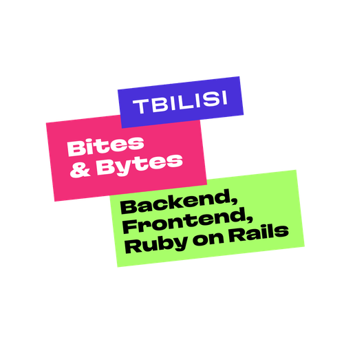 Cover for Bites and Bytes: meetup for developers in Tbilisi