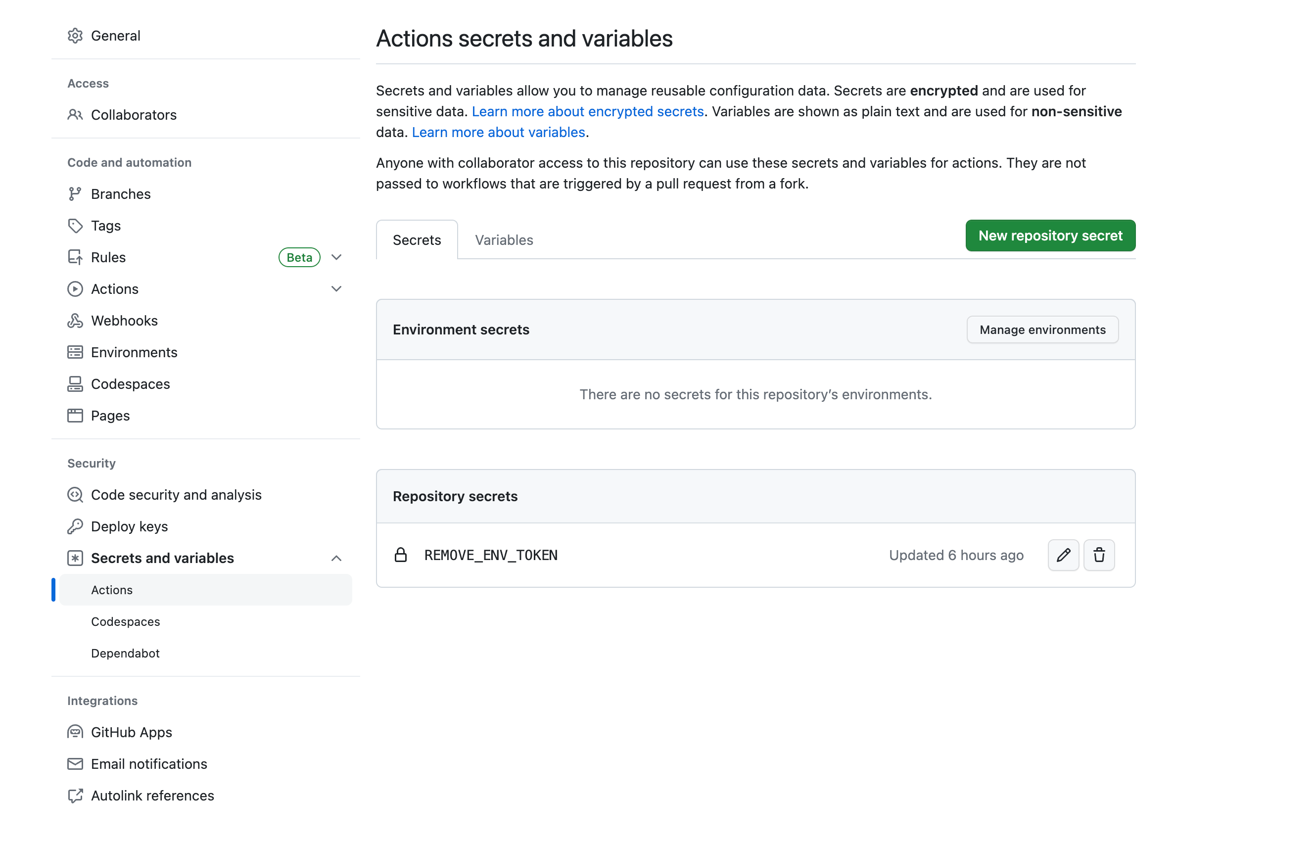 Adding token