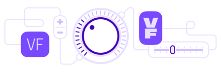 A conceptual, abstract image corresponding to using variable fonts in CSS