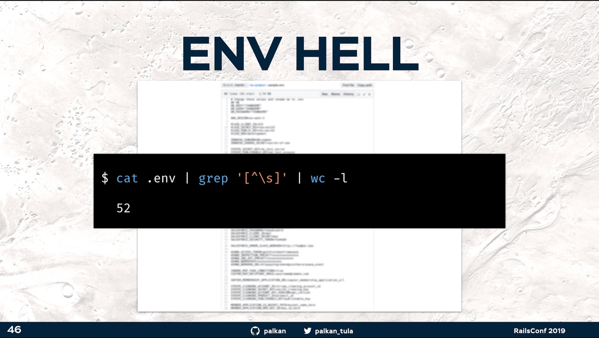 ENV Hell example