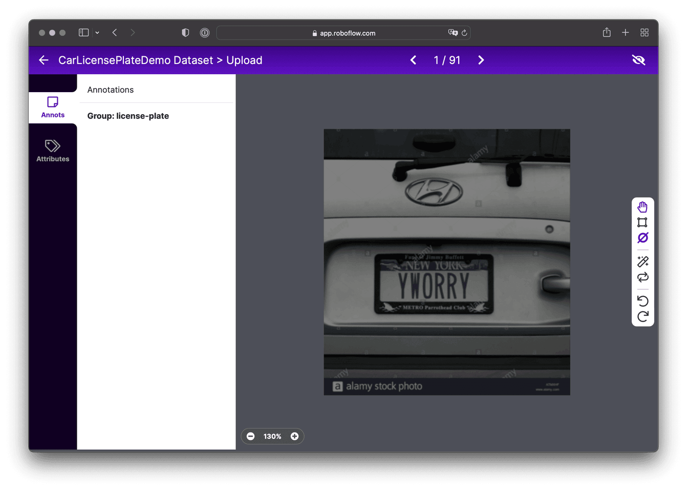 This stock photo of a car has yet to be annotated