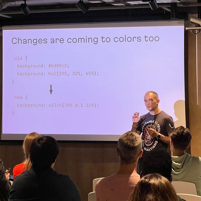 Background for Future of colors in CSS: why I moved to oklch() from rgb(), hex, and hsl()