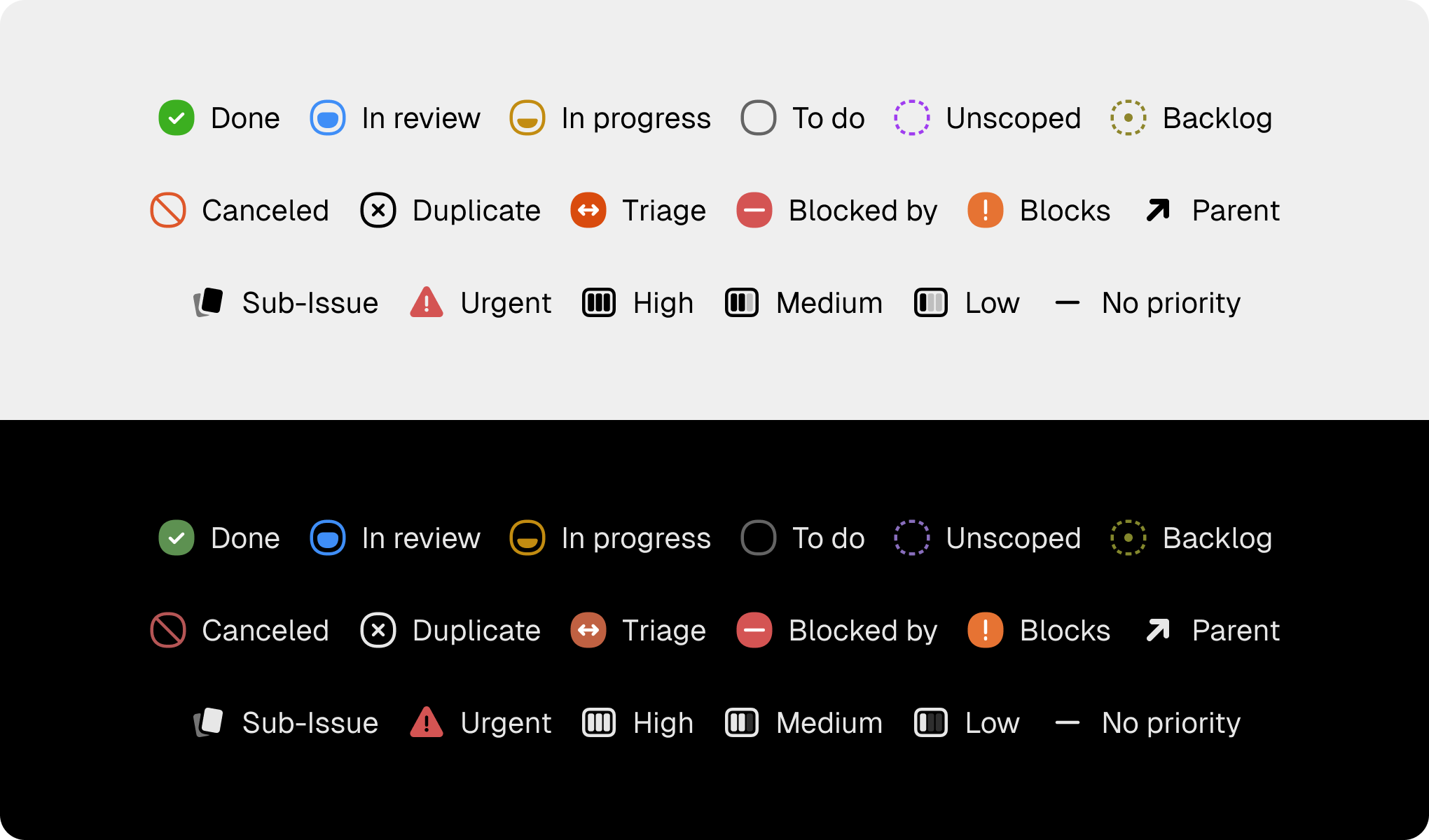 Tegon UI icons