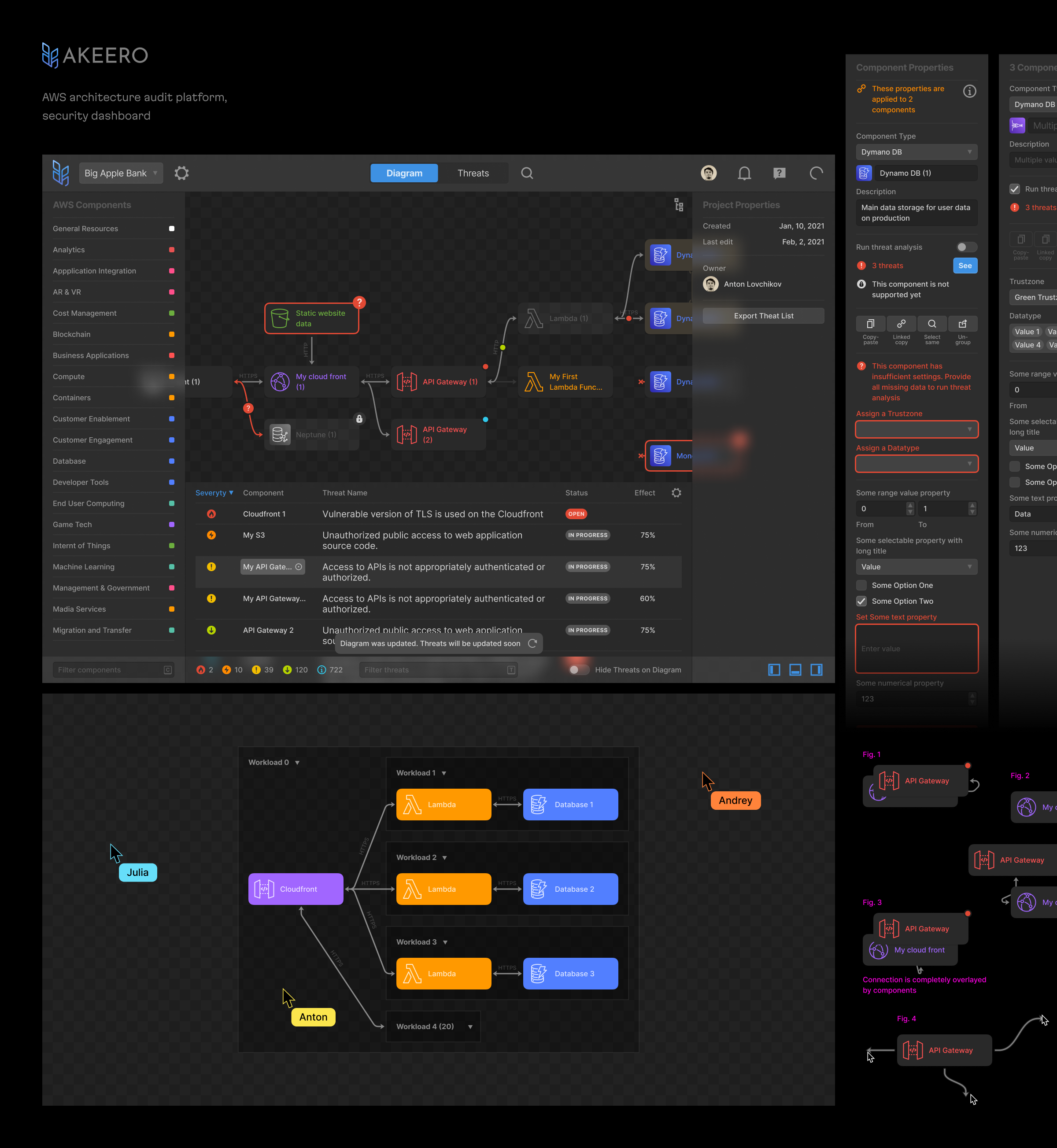 Akeero UI example