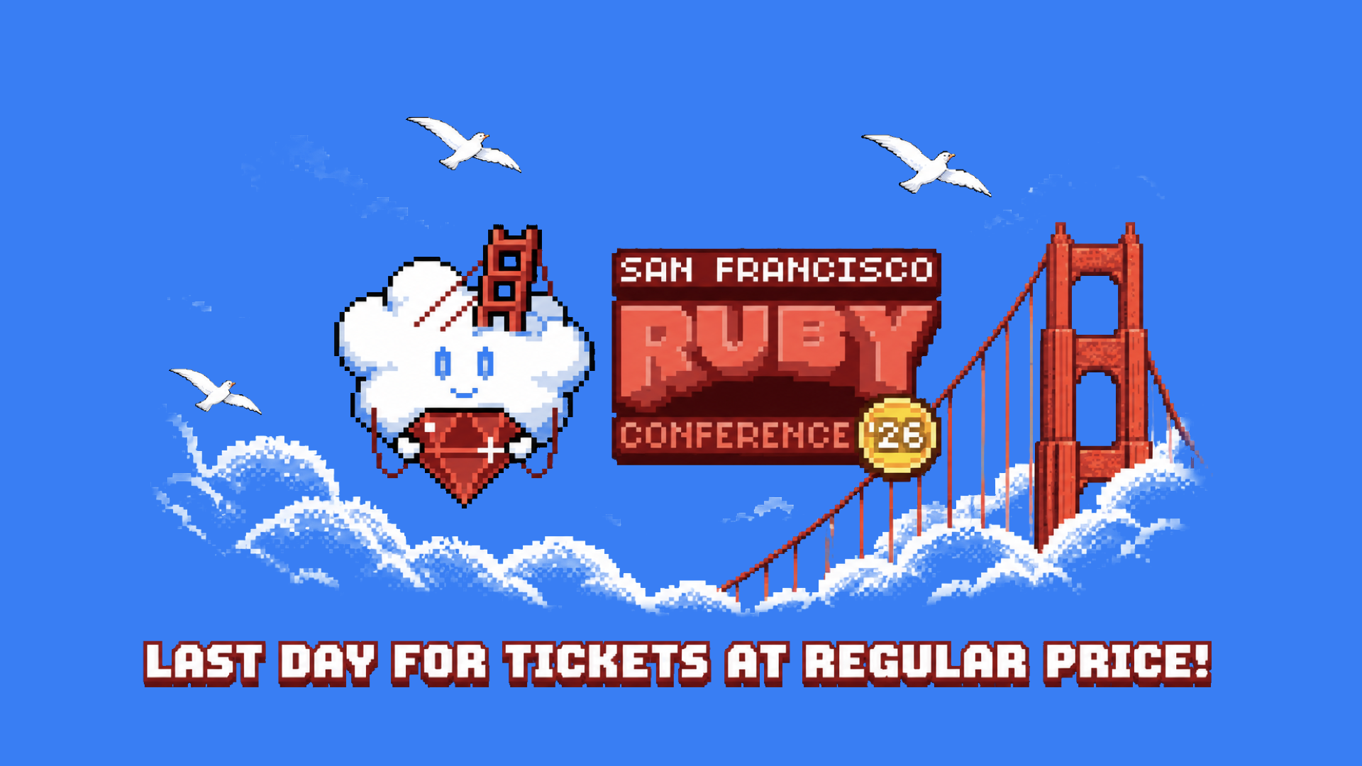 Cover for SF Ruby Conference: regular ticket prices end September 30