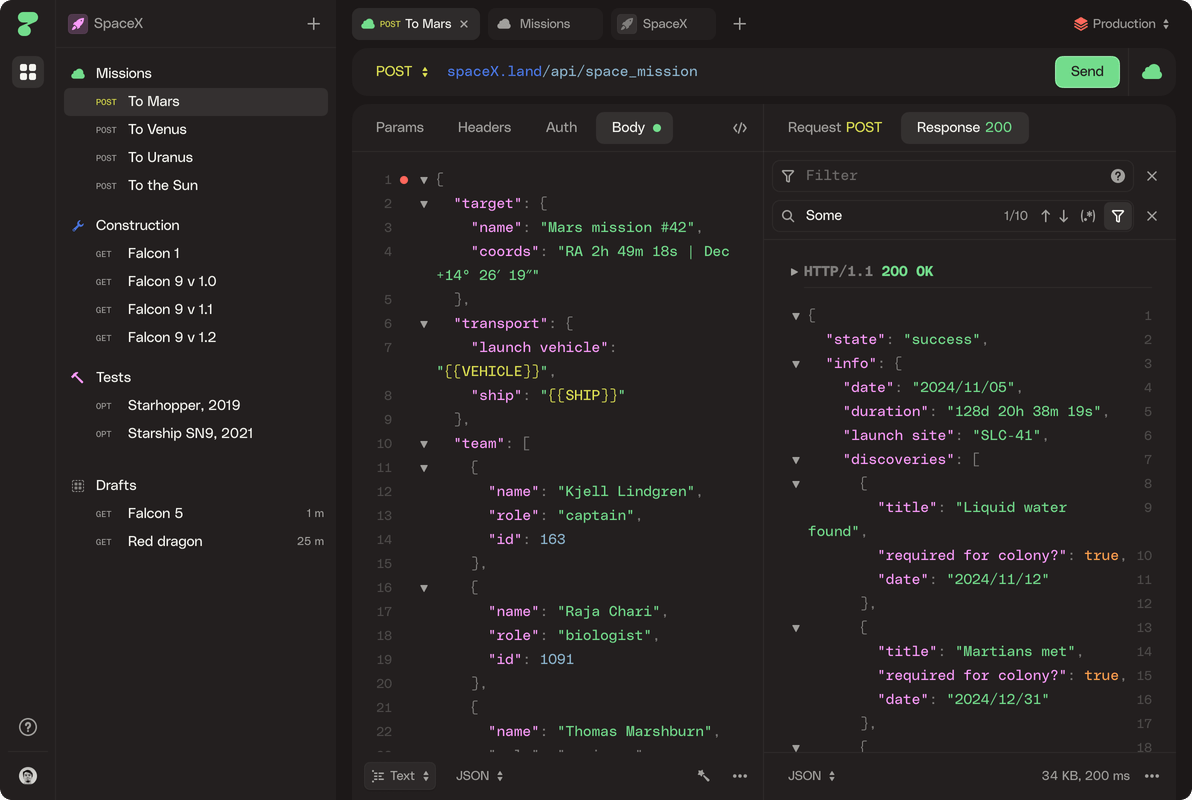 HTTPie more evenly distributes multiple panels