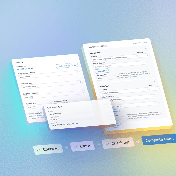 Background for Demo app design for Medplum, open source healthcare developer platform