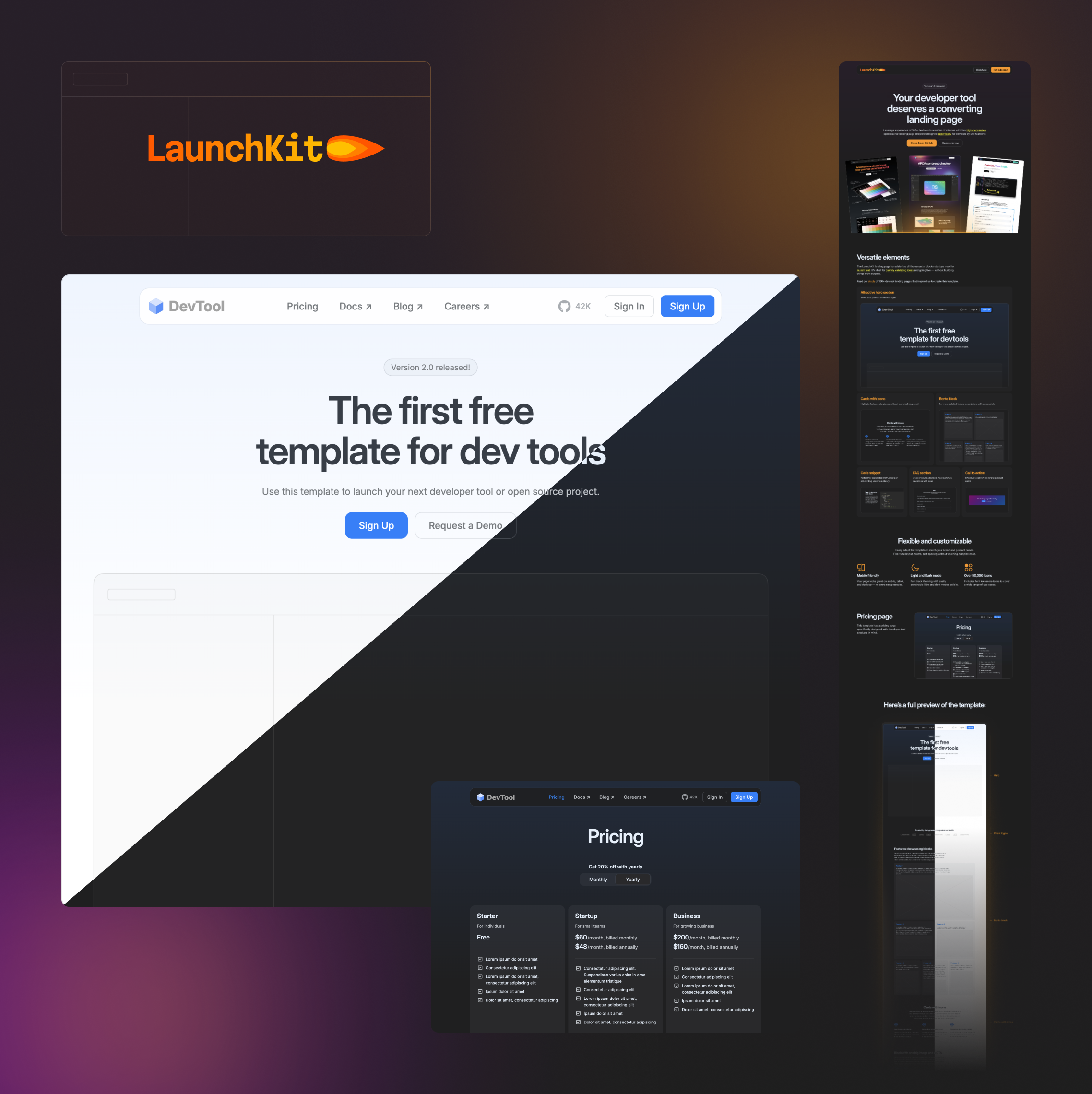 Bolt UI showcase