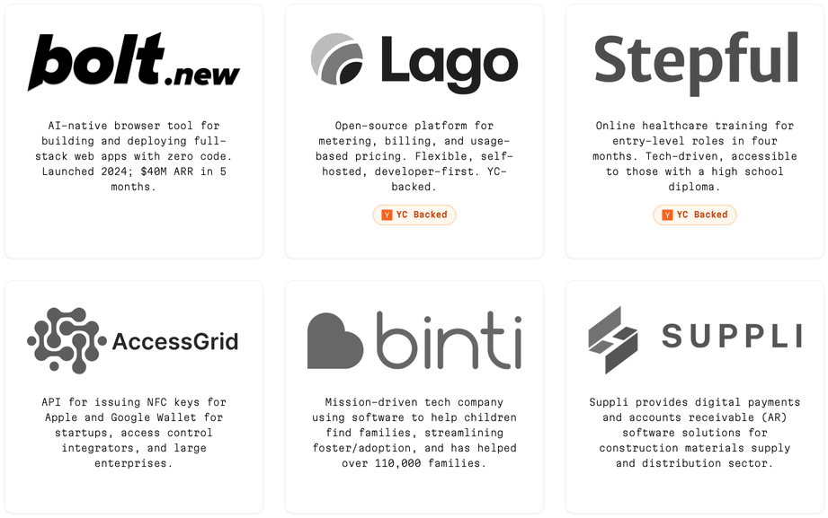 6 of the startup demos at SF Ruby