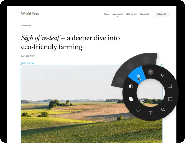 Ryhan, a former Figma designer, shows his [demo of the control wheel](https://x.com/ryhanhassan/status/1806746918397346213?ref_src=twsrc%5Etfw%7Ctwcamp%5Etweetembed%7Ctwterm%5E1806746918397346213%7Ctwgr%5E2d1d22769a9d824bd3780b96eb73f6e2140690c3%7Ctwcon%5Es1_&ref_url=https%3A%2F%2Fstaging.evilmartians.com%2Fchronicles%2Fvibecode-tame-complexity).