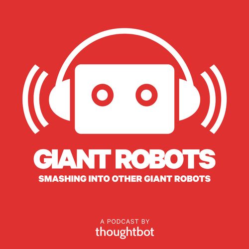 Cover for Giant Robots: Evil Martians with Irina Nazarova