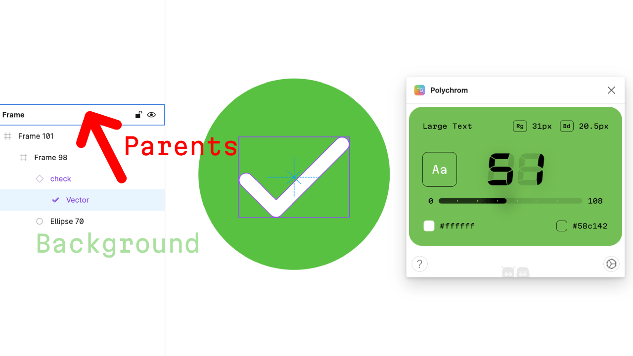 First bypass approach problem, illustrated with Figma UI examples