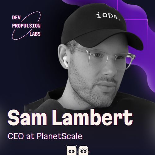 Cover for Sam Lambert: building databases that never go down