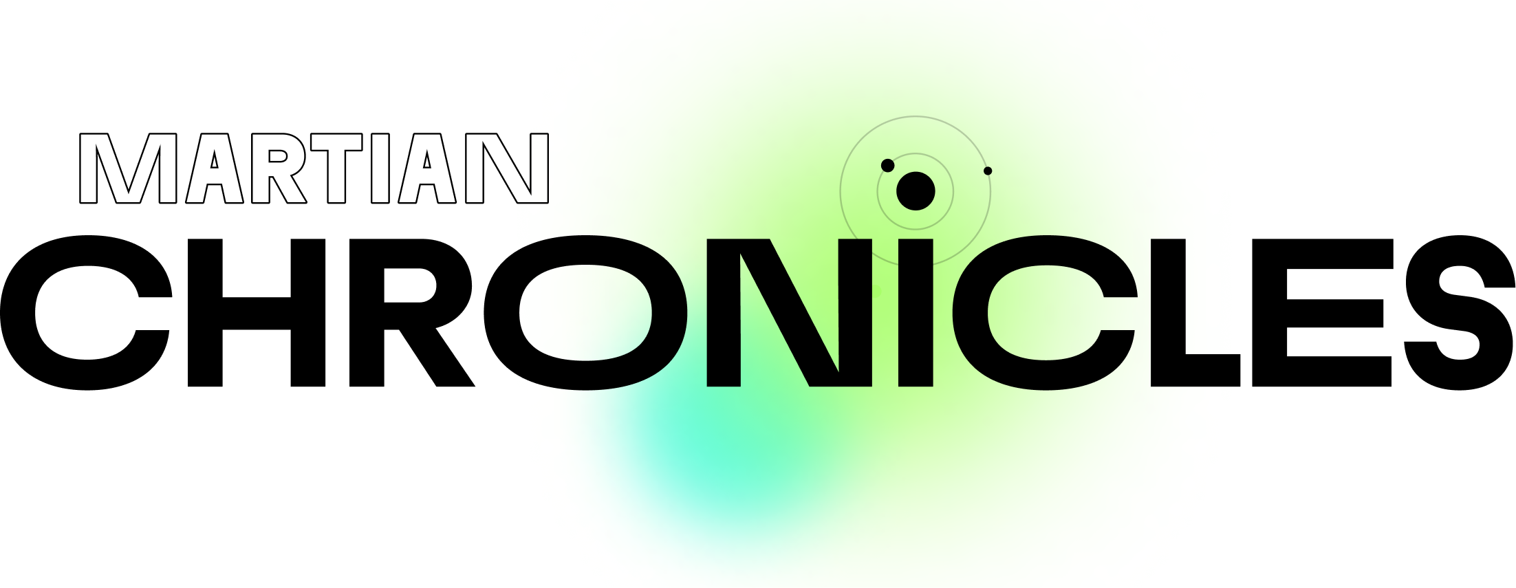 A title with a variable letter width