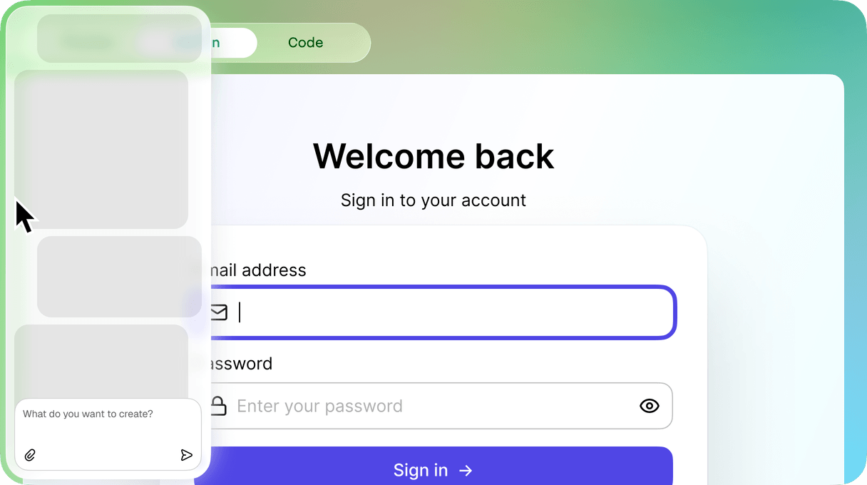 In this Design mode, chat can be opened by just simply hovering closer to the left