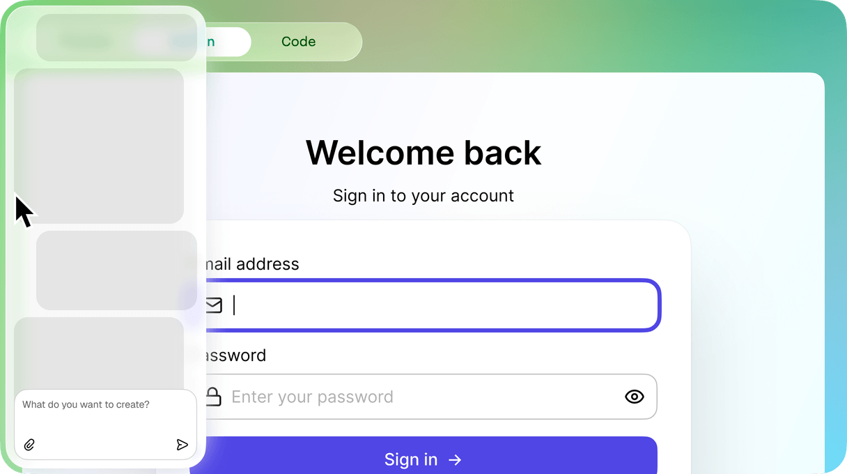 In this Design mode, chat can be opened by just simply hovering closer to the left
