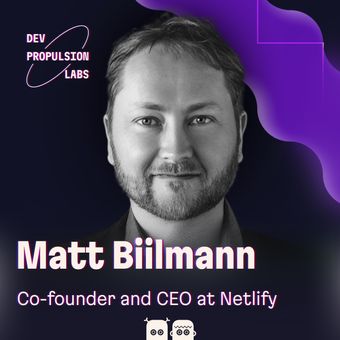 Cover for Matt Biilmann of Netlify: agent experience is the new developer experience
