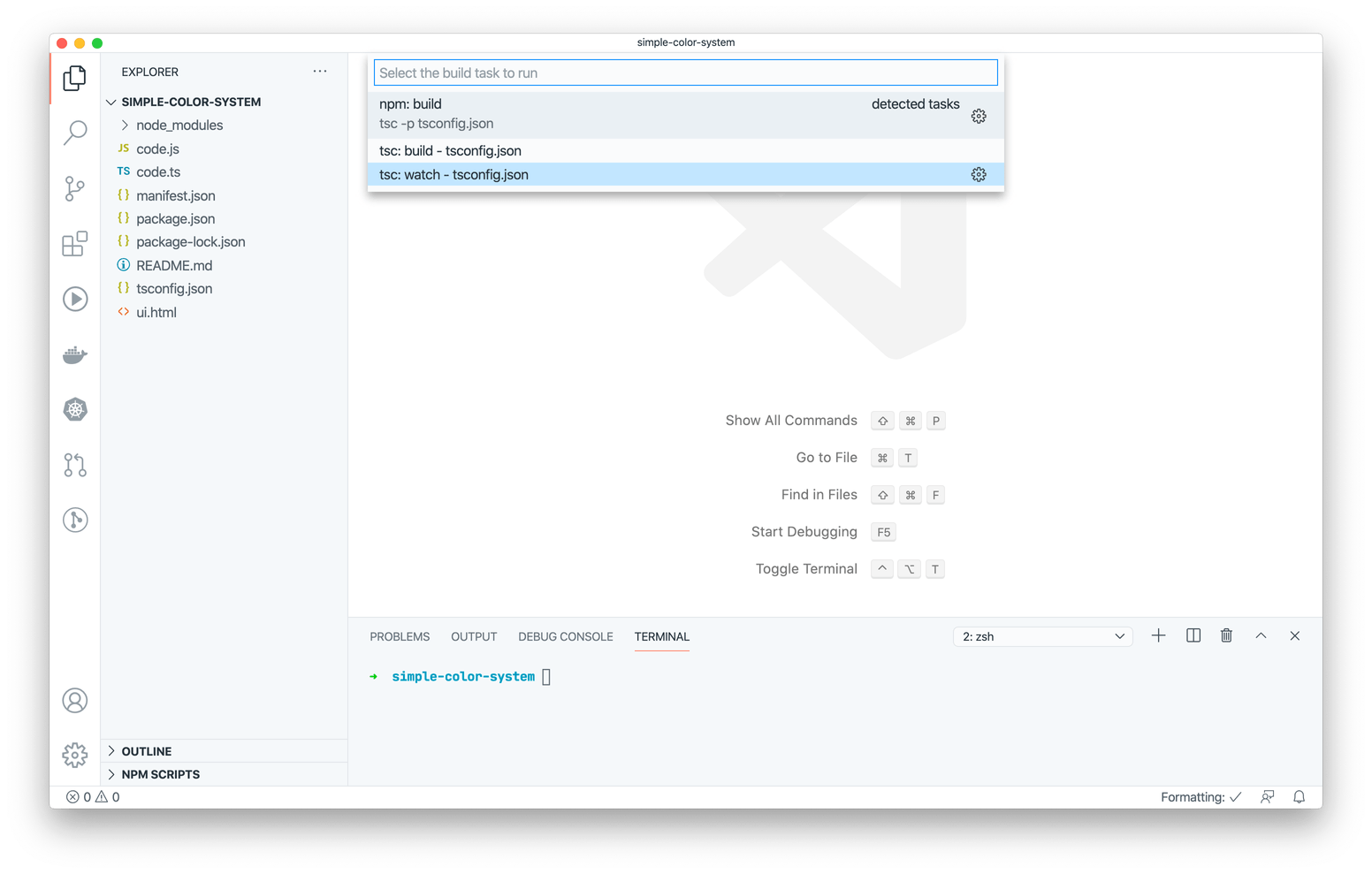 Now Figma will transpile your TypeScript code into JavaScript on the fly