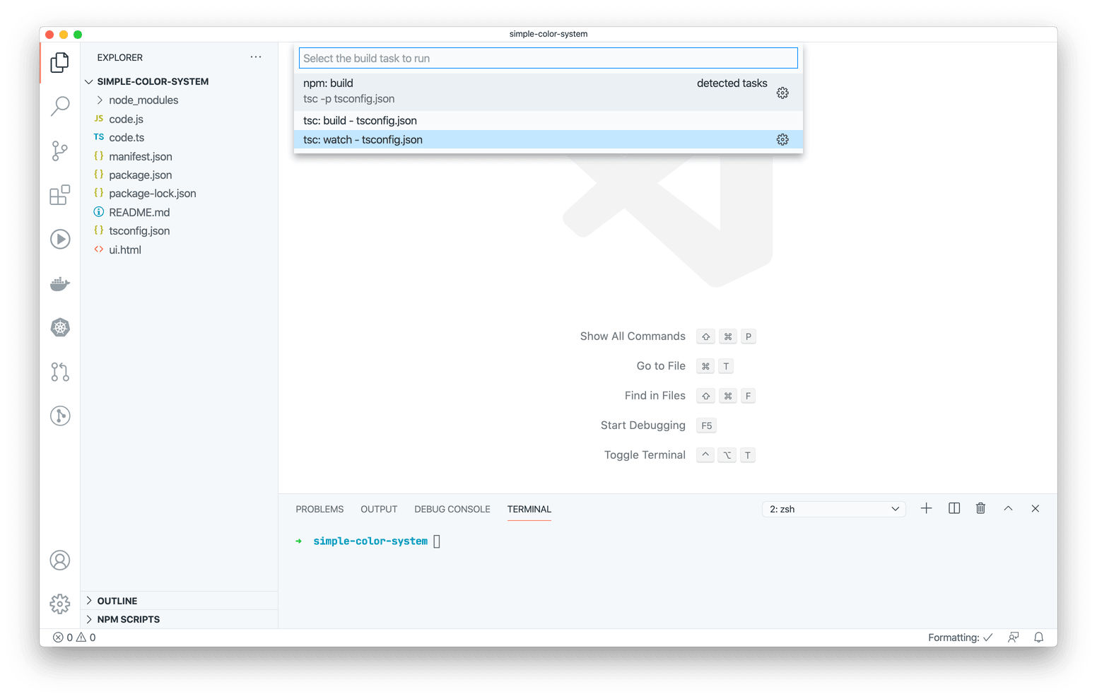 Now Figma will transpile your TypeScript code into JavaScript on the fly