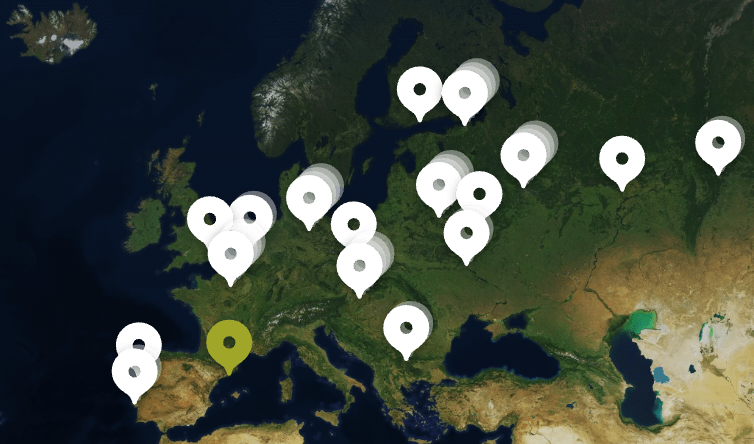 With sorted clusters, now lower markers overlay higher markers