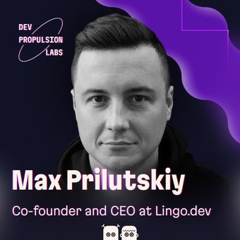 Cover for Max Prilutskiy of Lingo.dev: from hackathon to YC