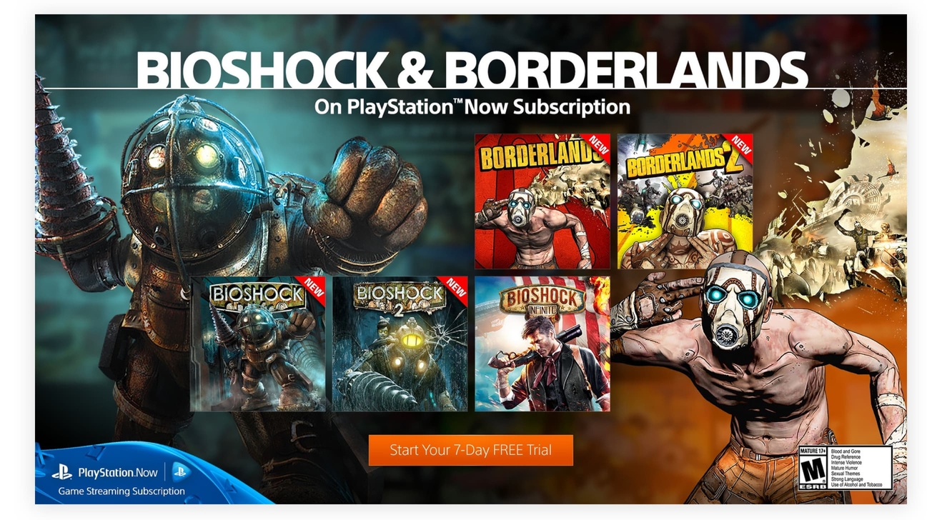 Bioshock and Borderlands