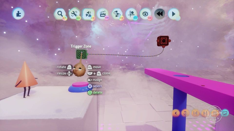 Dreams has one of the best interfaces for controller, period.