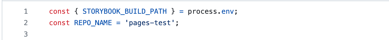 An example with the repo name