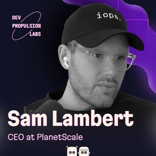 Cover for Sam Lambert: building databases that never go down