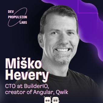 Cover for Season 2, Episode 7: Miško Hevery, Builder.io, Angular, Qwik